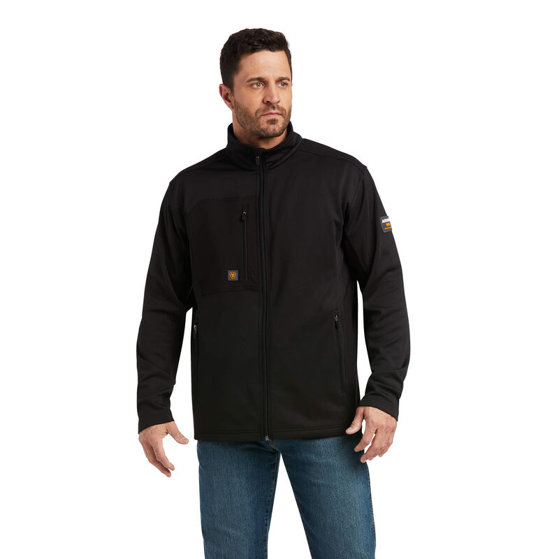 Ariat Jacke Herren - Rebar Dri-Tech Durastretch Fleece Hybrid Schwarz ( JCILH-6029 )